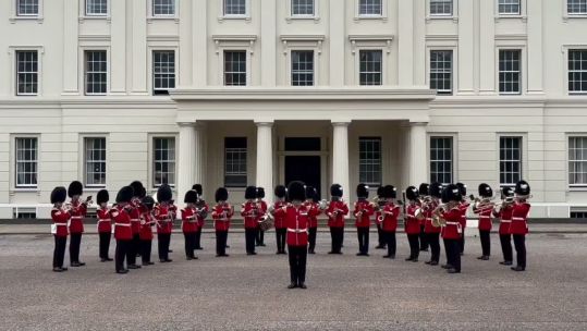 Welsh Guards honour UAE Armed Forces CREDIT UK Embassy in UAE