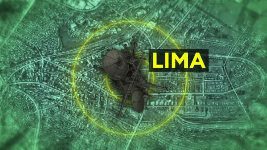 Lima graphic of a map