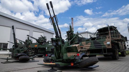 Pilica+ aims to turn the current Pilica gun and IR missile batteries into a layered system using the MBDA Common Anti-Air Modular Missile (Picture: Inspektorat Uzbrojenia)
