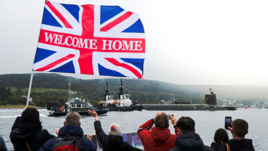 Family members welcome home their loved ones