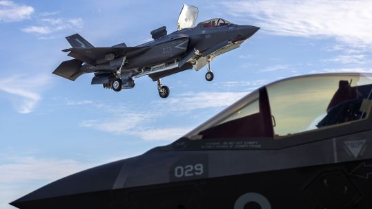 HMS Prince of Wales's complement of Lightnings is now back at RAF Marham