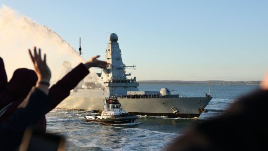 The MOD has said HMS Dauntless, along with the other Type 45 destroyers will be retired by 2038