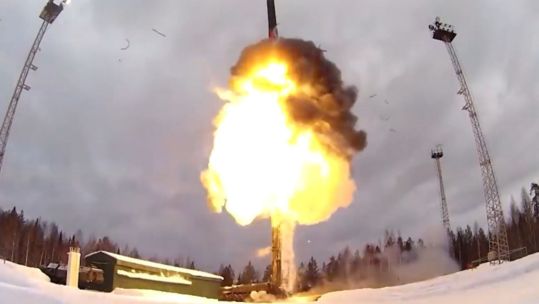 The Oreshnik - which means Hazel Tree - is an intermediate-range hypersonic ballistic missile capable of reaching speeds of more than 8,000 miles per hour