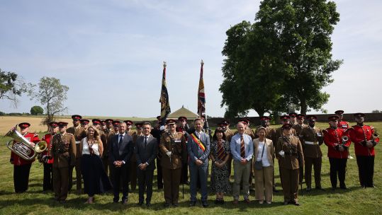 1 LANCS Kingsmen explore Battle of Waterloo’s relevance main pic
