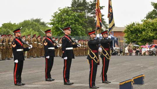 1 Lancs on parade