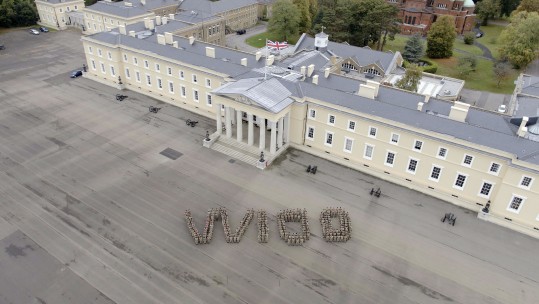 W100 women in the army, Sandhurst
