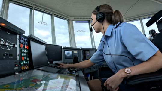 The Air Traffic Control operation at RAF Shawbury
