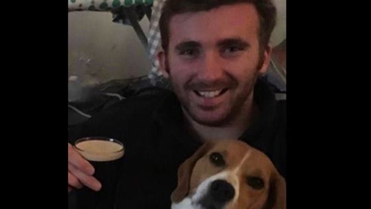 10122025 Lance Corporal George Hooley and his dog Mabel