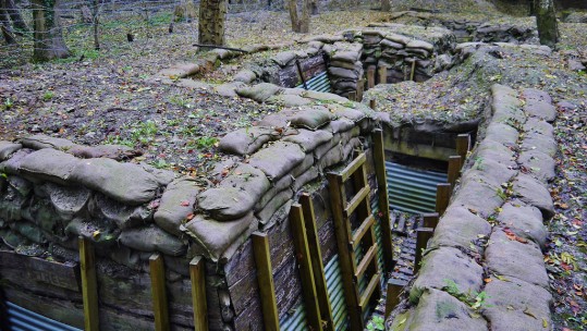 Original WW1 Trench at RAF Halton