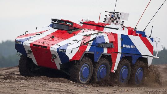The Boxer, a multi-role Armoured Fighting Vehicle. Credit: Rheinmetall Defence