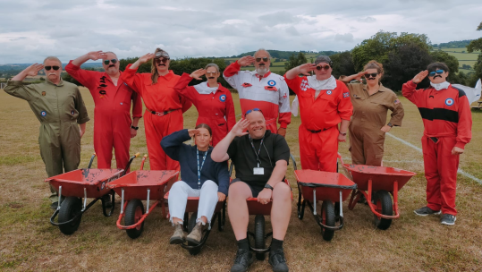 The Red Barrows will be reporting for duty at Lyme Regis Lifeboat Week (Picture: Red Barrows)