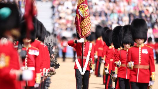 British forces have appeared on the Champs-Élysées on only a handful of occasions, making this a rare and historic moment in the two nations' shared military history (Picture: MOD)