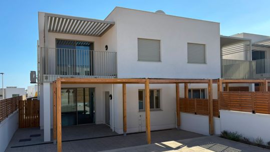 The three- and four-bedroom homes are also better suited to the Mediterranean climate and fitted with solar panels (Picture: BFBS)