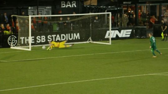13112025 Loz McCormick making penalty save UKAF v Germany Credit BFBS.jpg 