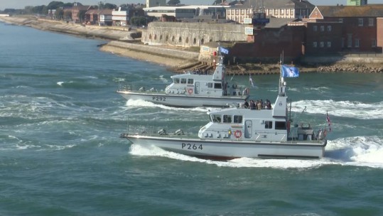 14 P2000 in Portsmouth 270918 v2 CREDIT BFBS