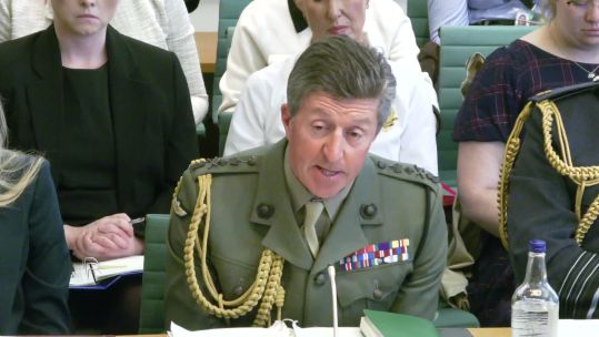 Sir Gwyn told the Defence Committee that he never considered resigning because he did not believe he was responsible for the breach