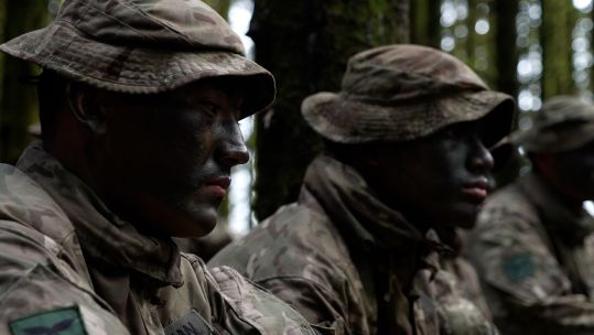 The recruits are referred to as 'the boys', which refers to the fact most are under the age of 20 and the Brigade of Gurkhas is still a male-only organisation