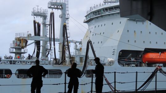 The 65,000-tonne aircraft carrier is currently on a three-month deployment around the UK and northern Europe (Picture: HMS Queen Elizabeth X)
