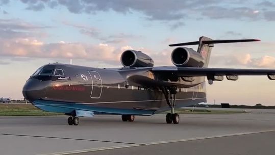 Three Be-200s are in service with the Russian navy