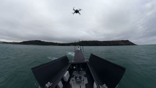 Autonomous systems used on Exercise Spring Sabre