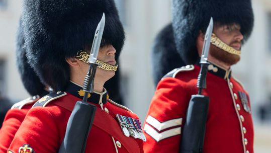 The Grenadier Guards look immaculate on parade, but many people don't realise their main role is to fight and win battles when the need arises (Picture: MOD)