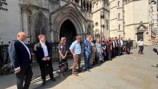 The Chinook Justice Campaign (CJC) sought to challenge the MOD over what it was said was an "ongoing failure" to set up an "independent and effective investigation" into the crash (Picture: BFBS)