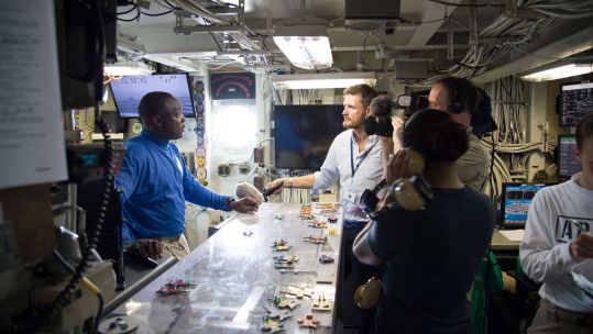 Behind The Scenes: Forces TV Visits A Carrier On The Frontline