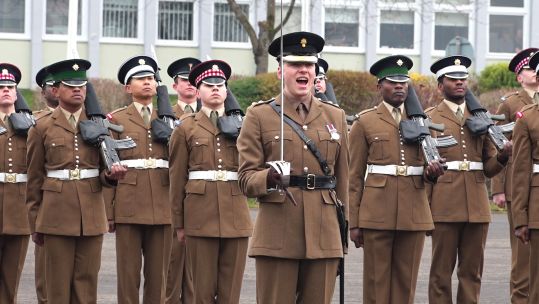 17 Platoon complete Catterick training 230324 CREDIT BRITISH ARMY