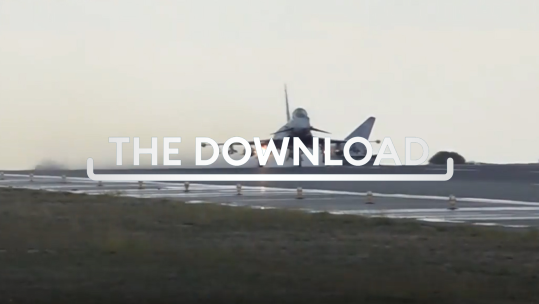 RAF Akrotiri plane take off DL graphic