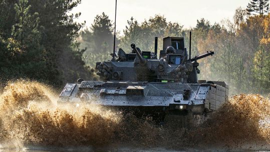 Ajax was granted Initial Operating Capability status, only for the platform to be put on hold when more soldiers became sick after operating it