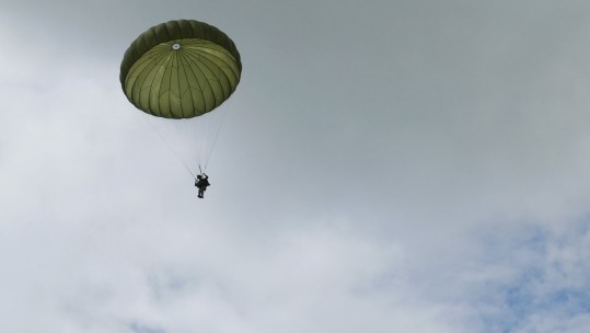 British Paratrooper Suffers Critical Injuries
