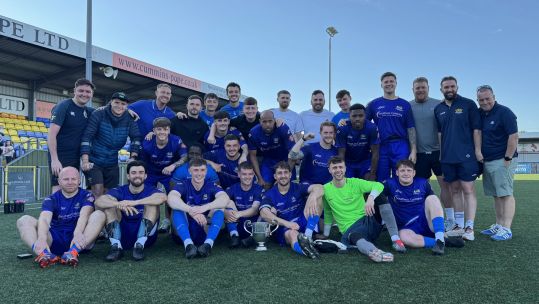 18062026 Eastern Region celebrate with Navy Inter Region Cup Credit BFBS.jpg