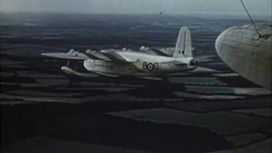 Sunderland Flying Boat During 1953 RAF Royal Review 