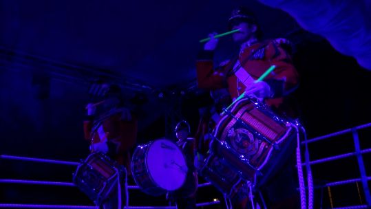 1st Battalion the Princess of Wales's Royal Regiment boxers drum show 20072023 CREDIT BFBS