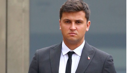 Lance Corporal David Plumstead walks free of court PA-39136076