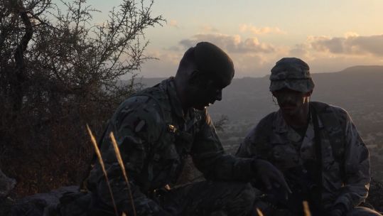 2 Mercian soldiers in Cyprus.