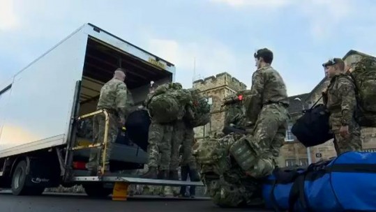 2 SCOTS deploy to Iraq, December 2017