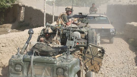 2 YORKS C Company on patrol in Afghanistan, Dec 2007 (Picture: British Army/Twitter).