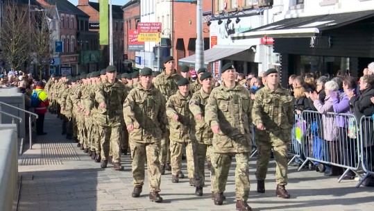 2 Rifles Lisburn homecoming