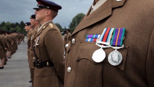Medics Receive Op Herrick Medals in Germany