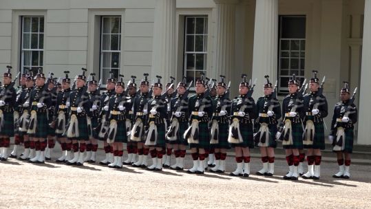 5 Scots were on parade again at Wellington Barracks, having passed their fit for role inspection in Edinburgh the week before