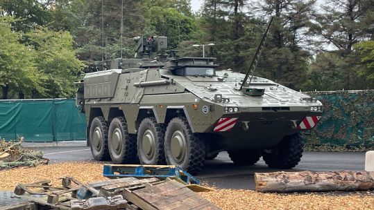 The Boxer Mechanised Infantry Vehicle