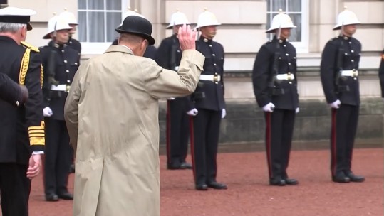 Prince Philip Ends Solo Public Duties In Front Of The Royal Marines