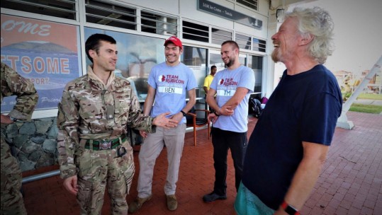 Hurricane Irma British Virgin Islands Richard Branson Team Rubicon UK Picture Credit Ellie Mackay