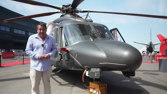 BFBS Forces News attended the opening day of the five-day event, which will feature daily flying and static displays alongside billions of pounds' worth of industry contracts. (Picture: BFBS)