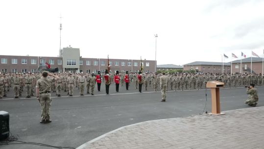 Op Cabrit 18 Medal Parade 
