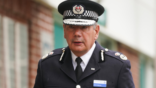 Mr Adderley formerly served as Chief Constable of Northamptonshire Police (Picture: PA)
