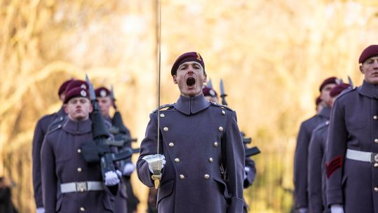 23 Parachute Engineer Regiment is getting ready for a six-week stint of Ceremonial Public Duties 19012023 CREDIT MOD Crown Copyright