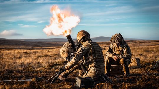 5 Rifles on Exercise Cape Upholder (Picture: Defence Ops)