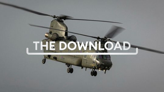 Chinooks could take on a firefighting role in the UK (Picture: MOD)